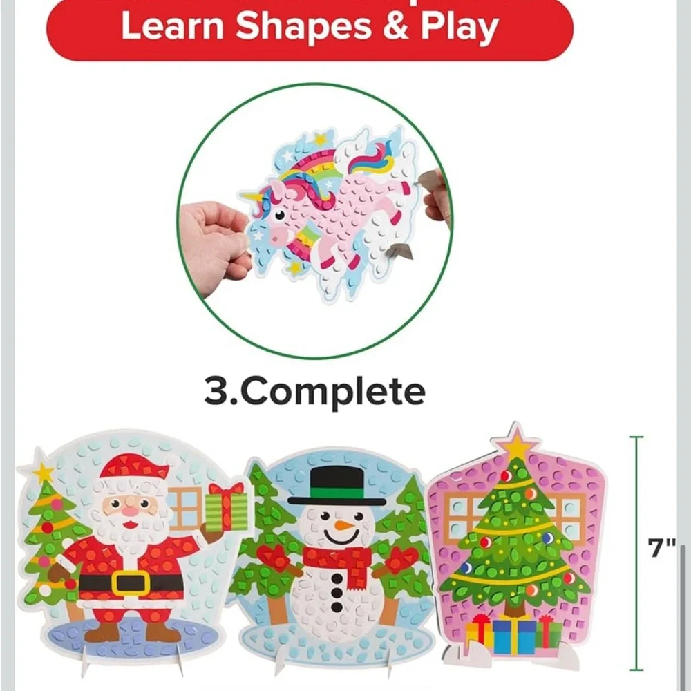Kids DIY Christmas Art Set